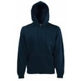 thumbnail image 1 of Fruit Of The Loom Mens Zip Through Hooded Sweatshirt / Hoodie, 1 of 2