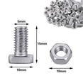 thumbnail image 4 of Greenhouse Bolts and Nuts Sets Aluminium for Greenhouse Repairing and Fixing, 4 of 10
