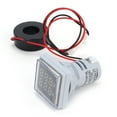 thumbnail image 4 of Herwey Current Meter Indicator Lamp,Current Signal Indicator Universal 2‑Display Square Lamp Light 60~500V AC AD16‑22FVA,Current Square Signal Light, 4 of 8