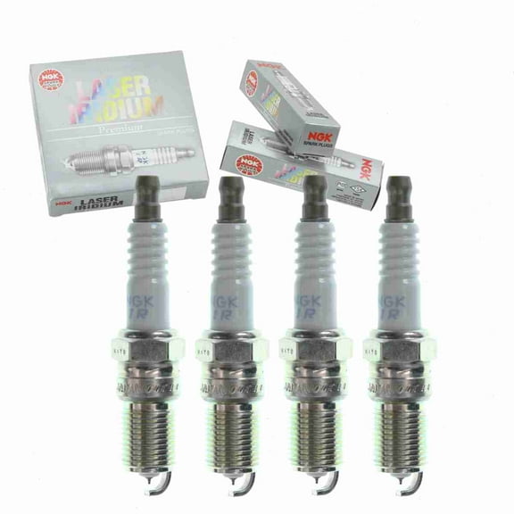 4 pc NGK Laser Iridium Spark Plugs compatible with Mazda 6 2.3L L4 2003-2005