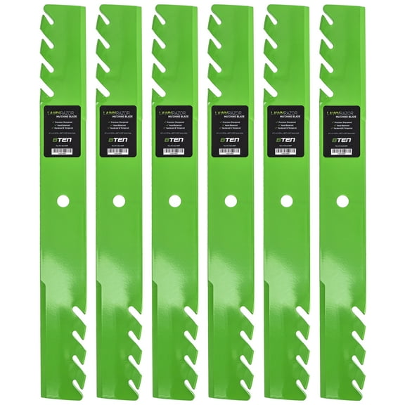 LawnRAZOR Toothed Blade Set for Scag 61 inch 48111 6 Pack 810-CBL2221D