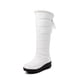 thumbnail image 1 of Botas de nieve y lana con suela gruesa y caña alta, botas de gran tamaño, 1 of 6