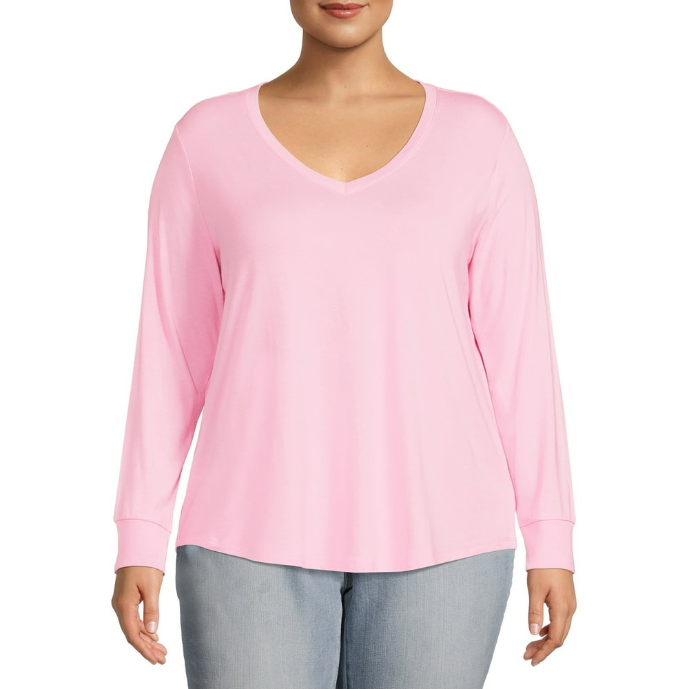 terra & sky v neck t shirt