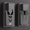 thumbnail image 4 of Funda de teléfono para Samsung Galaxy S23 FE S20 FE S9 S21 S22 S24 Plus S23 Ultra S10 Plus Marvel Spiderman Ironman, cubierta parachoques de lujo, 4 of 5