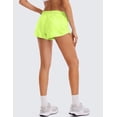 thumbnail image 3 of CRZ YOGA Running Shorts for Women 2.5" Mesh Liner Quick Dry for Workout Sport Athletic with Zipper Pocket, 3 of 5