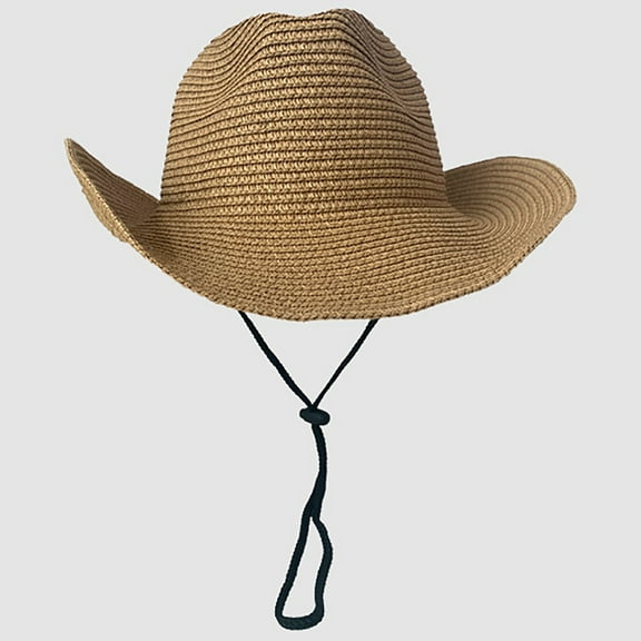 Wancir Women's Wide Brim Sun Hat UPF50 Bohemian Style with Adjustable Chin Strap for Beach/Outdoor