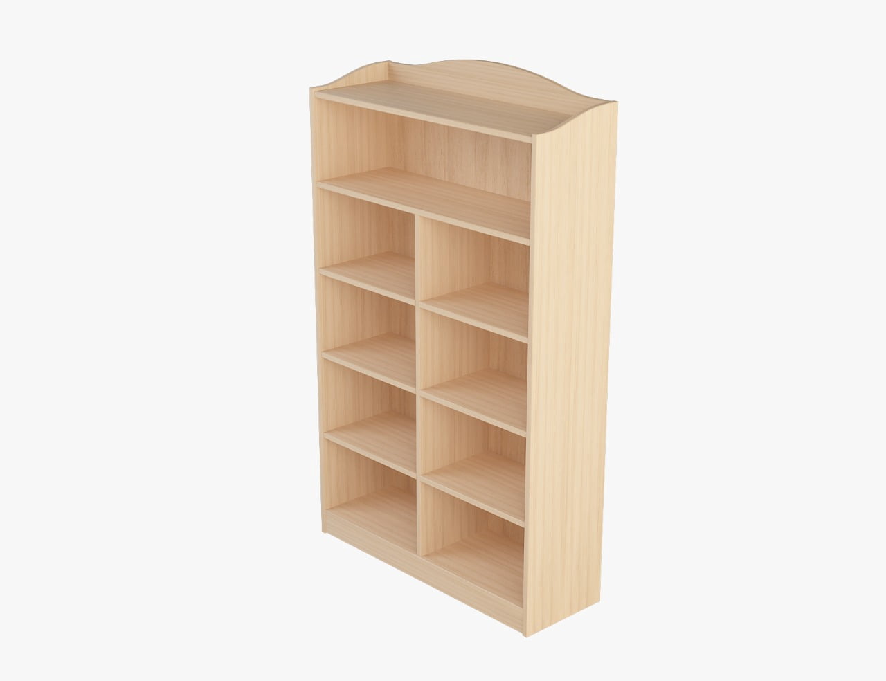 Schooled Deluxe Bookcase with Adjustable Shelves, Bookshelf Book Display for Classroom Organization, 60"