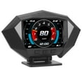 Car HUD HD TFT LCD Screen GPS OBD2 Mode Slope Meter Compass Overspeed