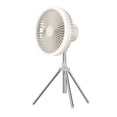 thumbnail image 4 of Ventilador de trípode Ventilador de camping 4 velocidades, iluminación LED silenciosa portátil, ventilador personal Ventilador eléctrico de techo para perfecl Ventilador de escritorio, 4 of 8