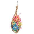 thumbnail image 2 of Bird Chew Toy, Colourful Parrots Paper Mesh Bag, Fine Workmanship Non- For Birds Parrots, 2 of 8