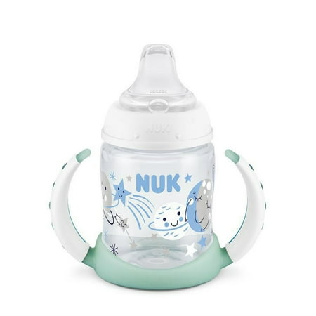 NUK 5 oz Soft Spout Learner Cup, 1-Pack, for 6+ Months, Neutral Color, Unisex