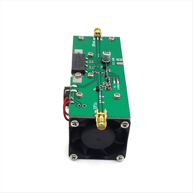 Amplificador de Potencia de Radio RF UHF de 433 MHZ, 335-480 MHZ, 13 W, Alta Eficiencia con Disipador de para un Rendimiento Mejorado