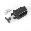 thumbnail image 1 of Paquete de 4 pestillos de empuje, dispositivo de autobloqueo de rebote, con cerradura de gabinete con función emergente automática, evita que la puerta se deslice, cerradura oculta, negro, 1 of 5