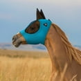 thumbnail image 6 of SmithBuilt Horse Fly Mask (Teal, Pony) - Mesh Eyes and Ears, Breathable Fabric, UV Protection, 6 of 6