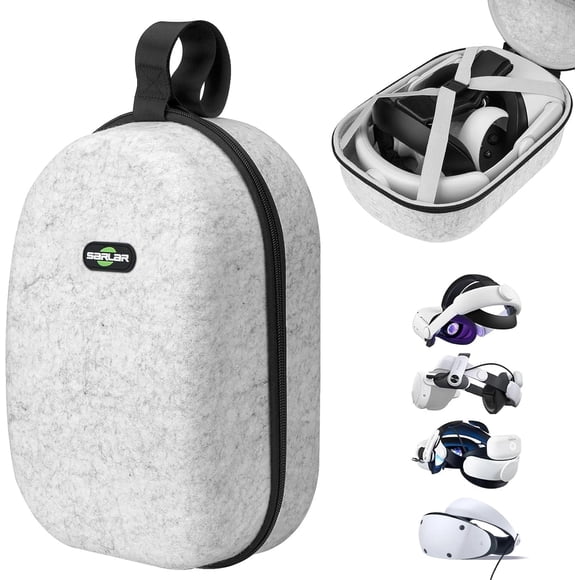 Funda de transporte Sarlar Large para Oculus Meta Quest 3S/Quest 3/Quest 2 y PS VR2