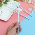 thumbnail image 4 of Dolphin Design Paper Straws for Drinking Multi Color Party Supplies 12pcs, 4 of 9