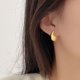 thumbnail image 5 of Pendientes colgantes de plata de ley 925 de estilo coreano con hebilla para la oreja, pendientes sencillos de estilo elegante y moderno, 5 of 5