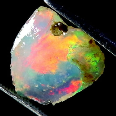 100% Natural Welo Fire Opal Rough Loose Gemstone 10X12X06 MM 2.75 Cts.