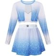thumbnail image 3 of G'irls Long Sleeve Top & Skirt Princess Cosplay Sets, with Soft Breathable Fabric, Cute Everyday Outfit for Halloween Cosplay & Birthday Gift, 3 of 6
