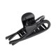 thumbnail image 5 of Ofertas Únicas 1 Pc Clips de Pelo Cruzados de Moda para el Hogar Negro Brillante, 5 of 5