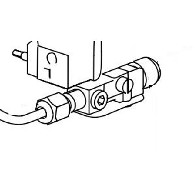 Norcold Valve de Gaz pour Réfrigérateur 636873 Remplacement pour Modèle de Réfrigérateur Norcold N3104/N3150