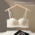 thumbnail image 3 of Ropa interior push-up 3D sin costuras para mujer, sujetador de expansión externa antiflacidez de una pieza con parte superior de tubo grande y pecho pequeño, 3 of 5