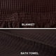 thumbnail image 3 of （6 PCS BROWN）Stretch Chair Slipcovers Removable Washable Printed Chair Seat Cover for Hotel, Office, Ceremony, Banquet, Wedding Party, 3 of 5
