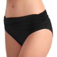 thumbnail image 2 of SURJDE Women's Bathing Suit Bottoms Full Coverage Ruched Bikini Tankini Bottom Swimsuit Brief, 2 of 3