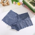 thumbnail image 2 of 3 Packs Womens Underwear Lace Stretch Ladies Hipster Briefs Panties for Women XL Dark Blue, 2 of 3