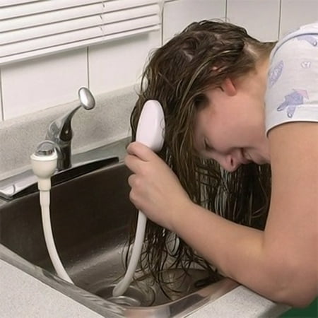 Dog Shower Head Spray Drains Strainer Pet Bath Hose Sink Washing