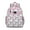 Pink-21, variant on Botanical Palm Leaves Backpack - Breathable Padded Student Bag for Heavy Loads