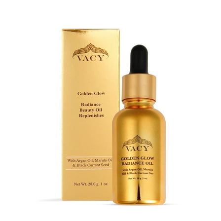 VACY Radiance Moisturizing Body Oil with Argan, Marula and Black Currant, 1 fl oz