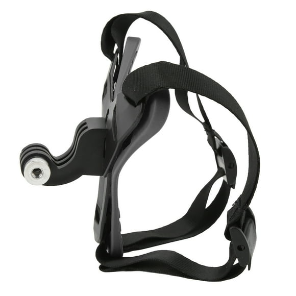Soporte Universal para cámara de Barbilla para casco de motocicleta, Soporte de Barbilla frontal para casco antideslizante, clip de abrazadera para correa de barbilla para montaje