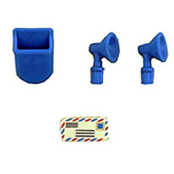 Replacement Parts for Fisher-Price Wonder Makers Kit - FXG14 ~ Design System Build Around Town Starter Kit ~ Replacement Mail Bag, Letter Box and Lamp