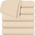 thumbnail image 1 of Flat Sheets Utopia - Juego de ropa de cama (6 unidades, microfibra cepillada), 1 of 6