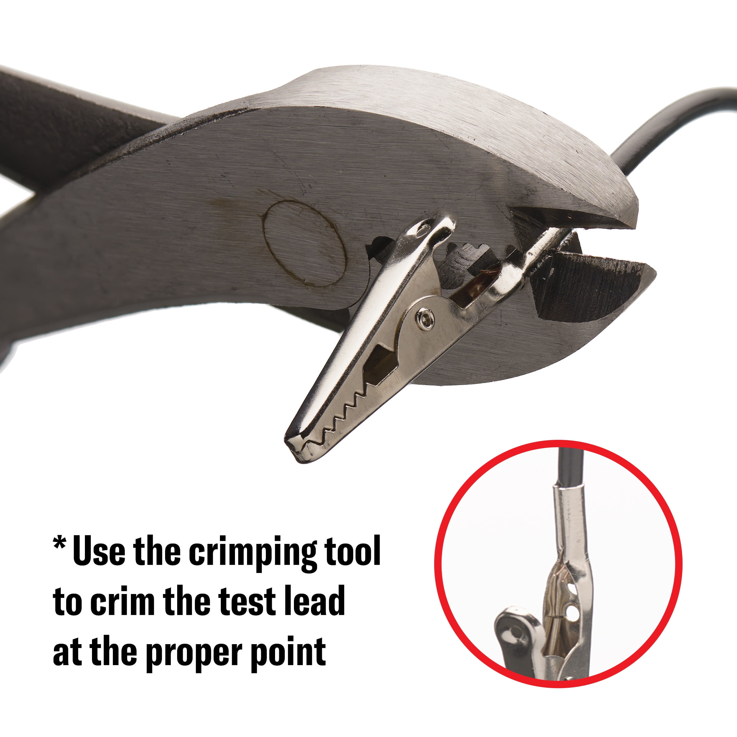 EverStart 6-Piece Alligator Clips, Steel, 2-Inch, Automotive