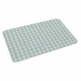thumbnail image 2 of Blue Green Door Mat&nbsp;Indoor Outdoor Entrance, Non Slip Rug for Kitchen Bathroom Entryway Rug, Grid Checkered Plaid Gingham Lattice Trellis Washable Doormat Floor Mat 24x36 Inch, 2 of 8