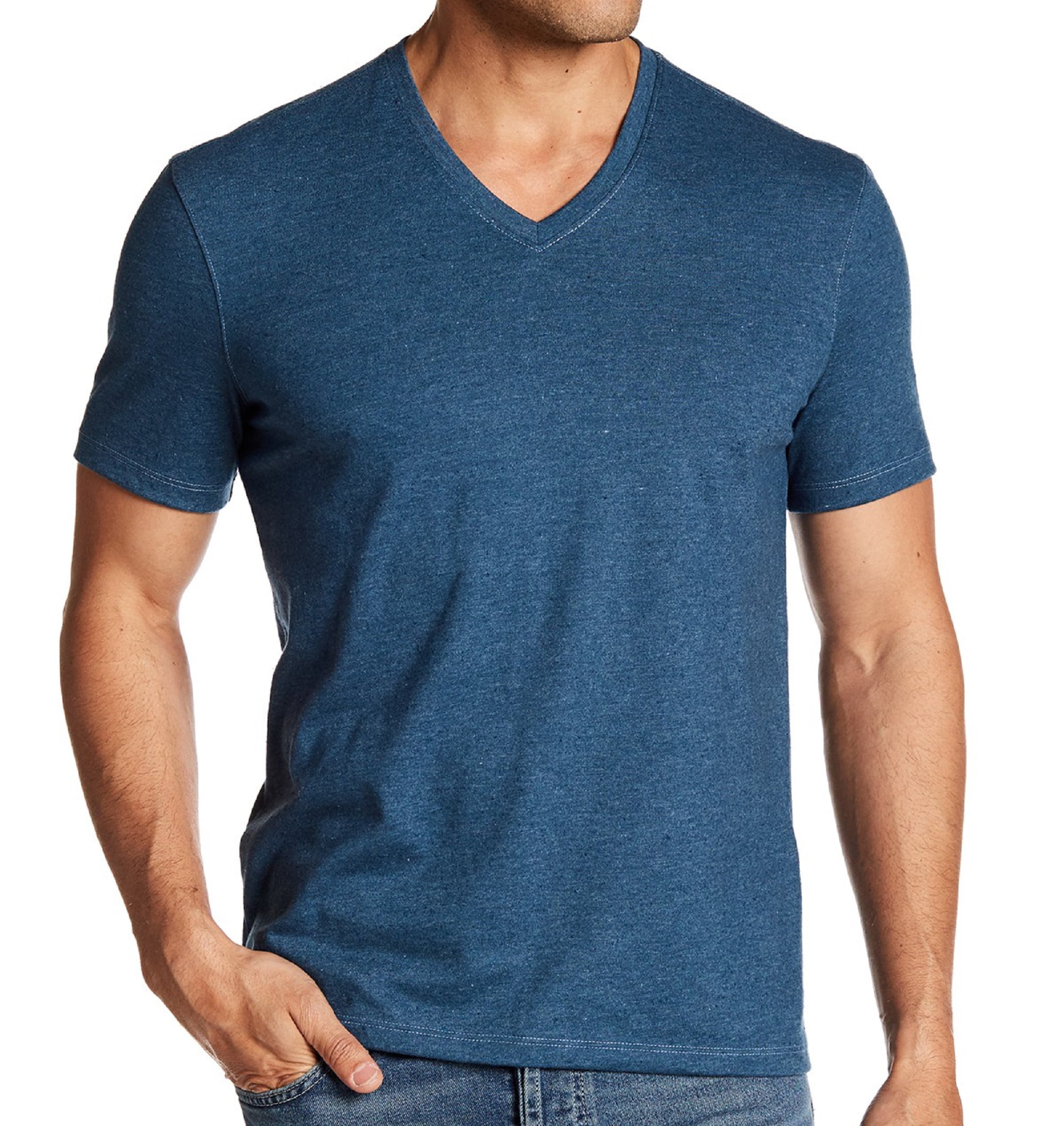 Details about   John Varvatos Star USA Men's Short Sleeve V Neck Tee Shirt Salt