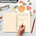 thumbnail image 4 of FORMRS 1-Subject Spiral Notebook 8" x 5" College Ruled 60 Refillable Sheet, 2 Pack, Candy Grapefruit Slices, 4 of 7