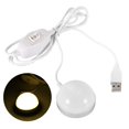 thumbnail image 2 of Lámpara de escritorio para estudiantes de 5W y 10LED, luz de mesa USB para estudio, dormitorio, iluminación cálida, 2 of 8