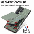 thumbnail image 3 of ELEHOLD Wallet Phone Case for Samsung Galaxy A15 Durable Shockproof Cover with Flip Card Holders Zipper Pocket Kickstand designed for Samsung Galaxy A15,(Blue), 3 of 7