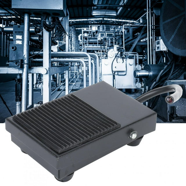 Controlador de pie, 2 piezas TFS-1 Interruptor de pie de control Interruptor de pedal de alimentación Diseñado con precisión