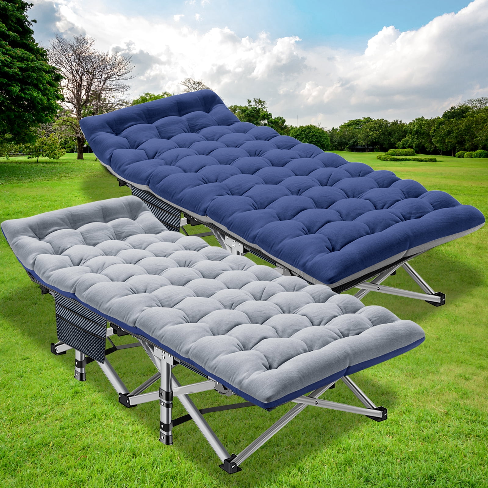 Docred Folding Camping Cots For Adults，Heavy Duty Cots For Sleeping
