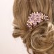 thumbnail image 5 of Accesorios para peinetas con diamantes de imitación y flores, 5 of 5