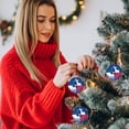 thumbnail image 5 of FLAGWIX 2024 Christmas Texas Ornaments Gifts - American State Christmas Decorations, Home Decor - Texas Gifts Ideas, States Ornaments Gifts - Christmas Tree Decoration Ceramic Ornament, 5 of 7