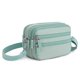 thumbnail image 1 of Bolsa bandolera de nailon con múltiples bolsillos para mujer pequeño de hombro para viaje (azul aguamarina) Tmvgtek Para estrenar, 1 of 4