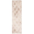 thumbnail image 2 of Safavieh Dip Dye Leighton Geometric Wool Runner Rug, Beige/Ivory, 2'3" x 12', 2 of 11