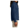 thumbnail image 3 of Yellow Rooster Women's Long Sleeve Value Denim Shirt Ink Blue XS, 3 of 6