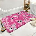 thumbnail image 5 of My Lit-tle Pony Bathroom Rugs, Extra Soft And Absorbent Bath Mat, Non-Slip, Machine Washable Doormat, Quick Dry Bath Carpet for Bathroom Floor, Tub, Shower, 5 of 8