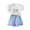 White, variant on kpoplk Baby and Toddler Girl Boy Big Sister Little Sister Brother Matching Outfits Romper/T Shirt Shorts Summer Clothes 4 Years,White